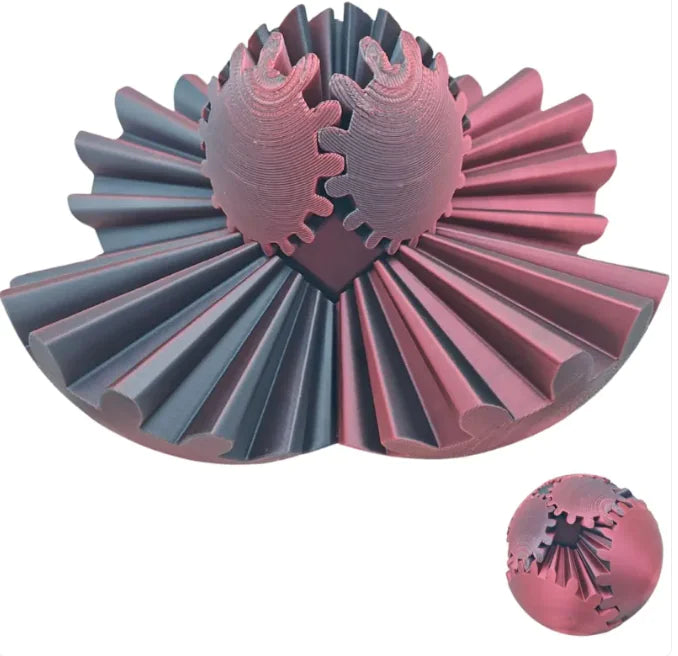 3D Printing Gear Ball Rotation