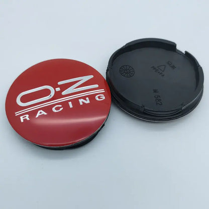 M582 Model Hub Cap OZ - 55MM Black Carbon Fiber