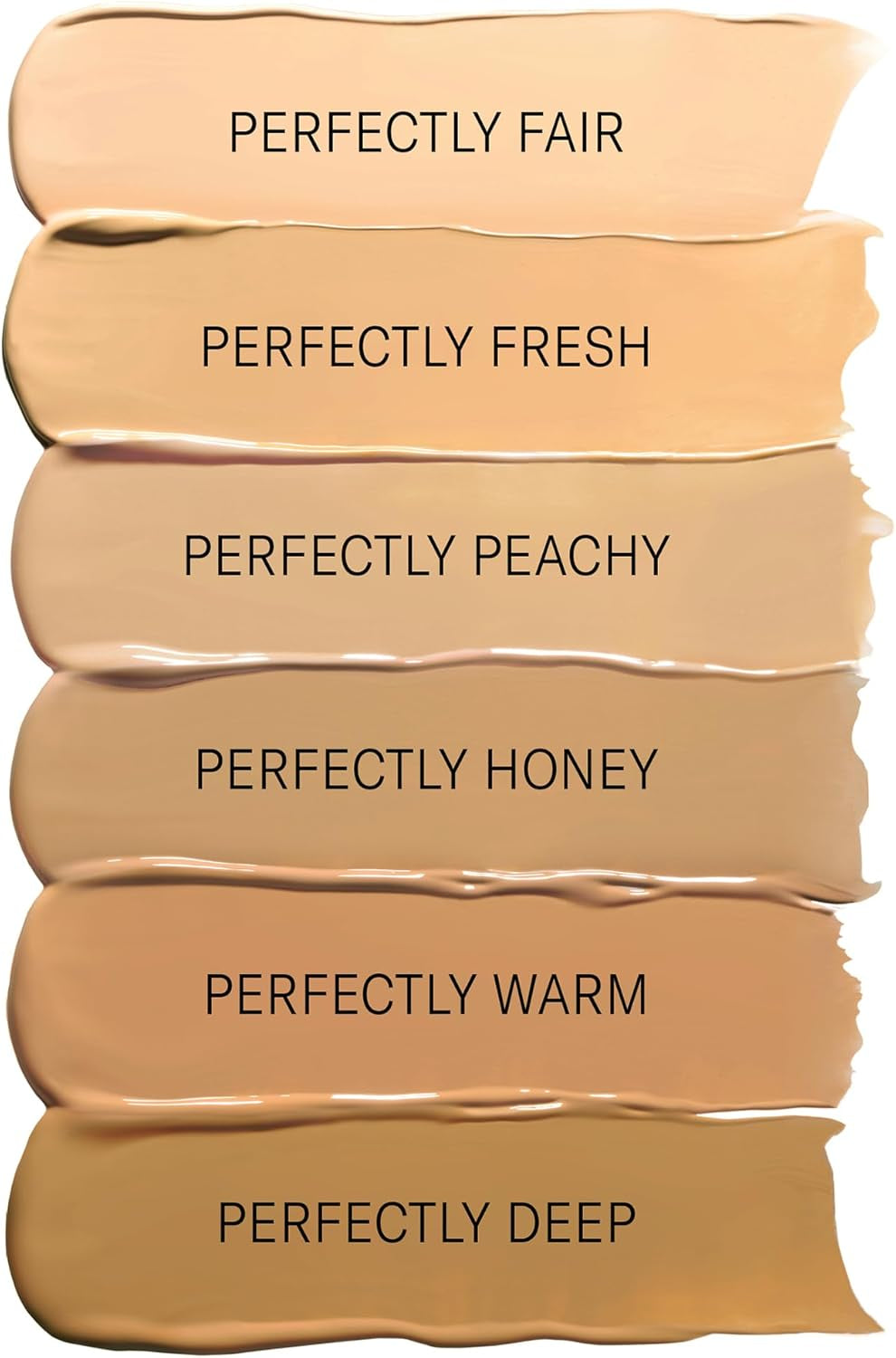Cosmetics Flawless Face Base, Weightless Liquid Foundation, Medium Coverage, Suitable for All Types of Skin, Perfectly Peachy