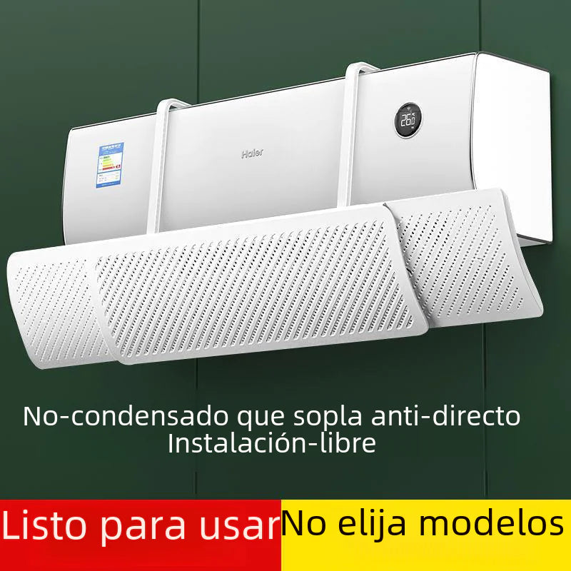 Universal Wall-Mounted Air Conditioner Deflector Shield