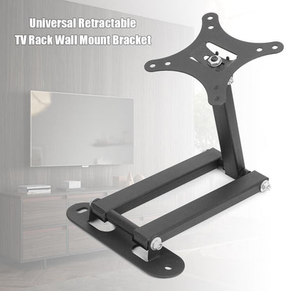 STAFFA PORTA TV MONITOR a MURO DA 10 a 32 POLLICI SUPPORTO PARETE E BRACCIO VESA