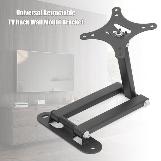 STAFFA PORTA TV MONITOR a MURO DA 10 a 32 POLLICI SUPPORTO PARETE E BRACCIO VESA