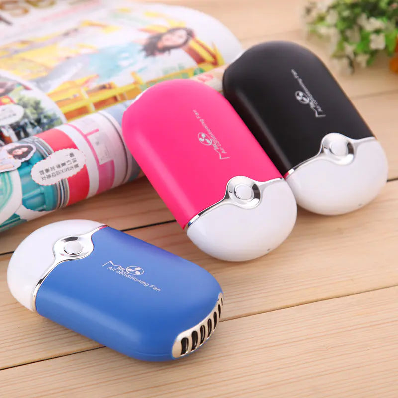 Portable USB Rechargeable Mini Air Conditioner Fan
