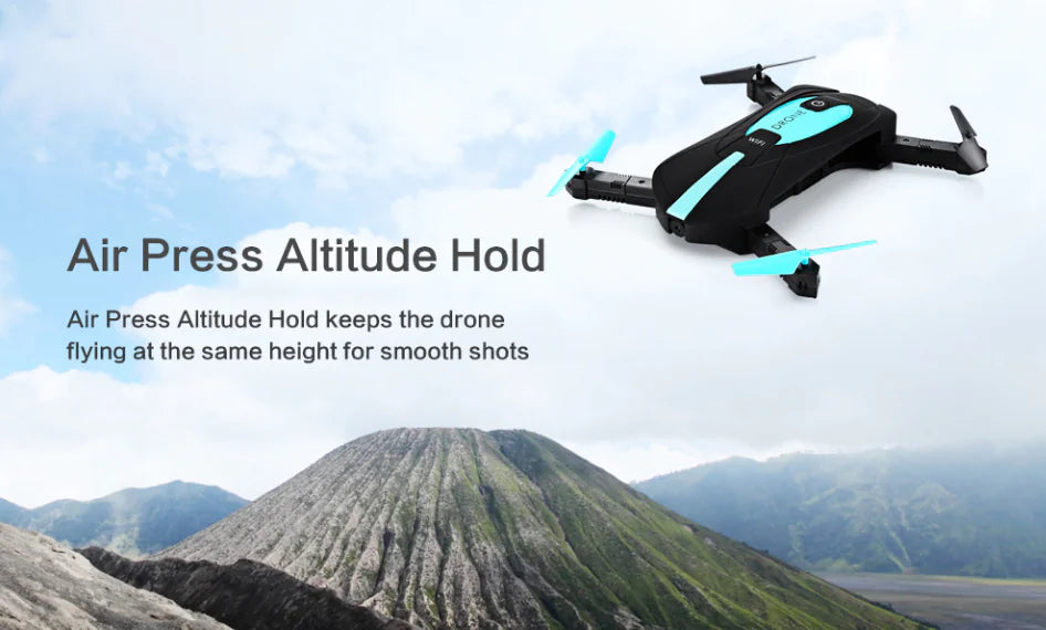 JY018 WiFi Drone - Mini Foldable Quadcopter