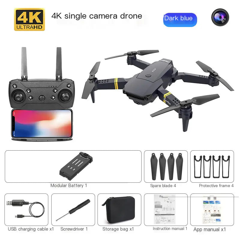 Global Drone GD89 Pro vs e58 Foldable Aerial Drone