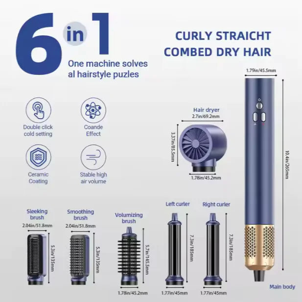 6-in-1 Hair Styling Tool