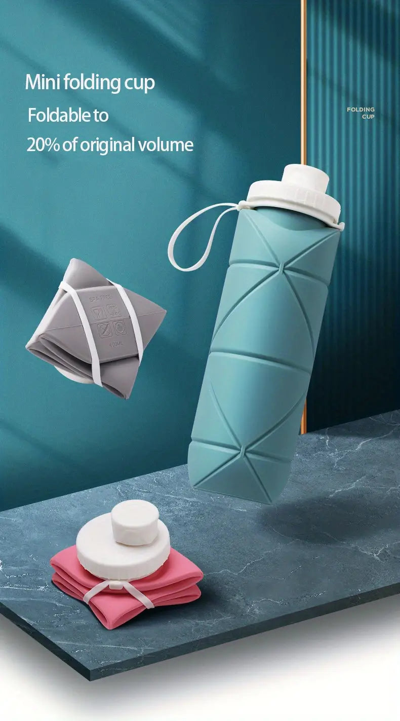 Portable Silicone Folding Water Cup