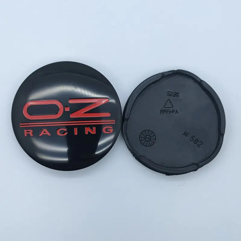 M582 Model Hub Cap OZ - 55MM Black Carbon Fiber