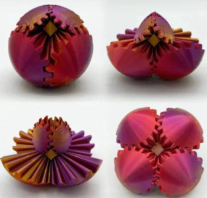 3D Printing Gear Ball Rotation