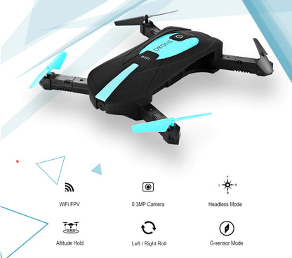 JY018 WiFi Drone - Mini Foldable Quadcopter