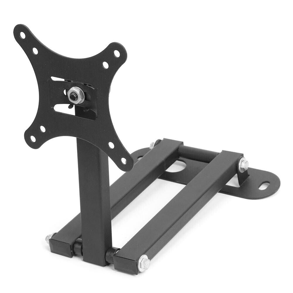 STAFFA PORTA TV MONITOR a MURO DA 10 a 32 POLLICI SUPPORTO PARETE E BRACCIO VESA