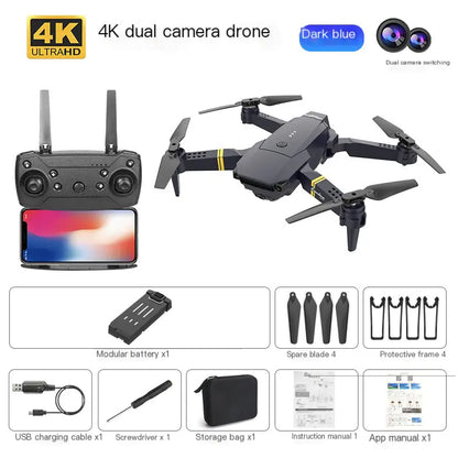 Global Drone GD89 Pro vs e58 Foldable Aerial Drone