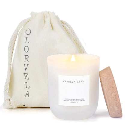 Olorvela Scented Candles Vanilla Candles for WomenHighly Scented Candles for Home Scented Natural Soy Candles
