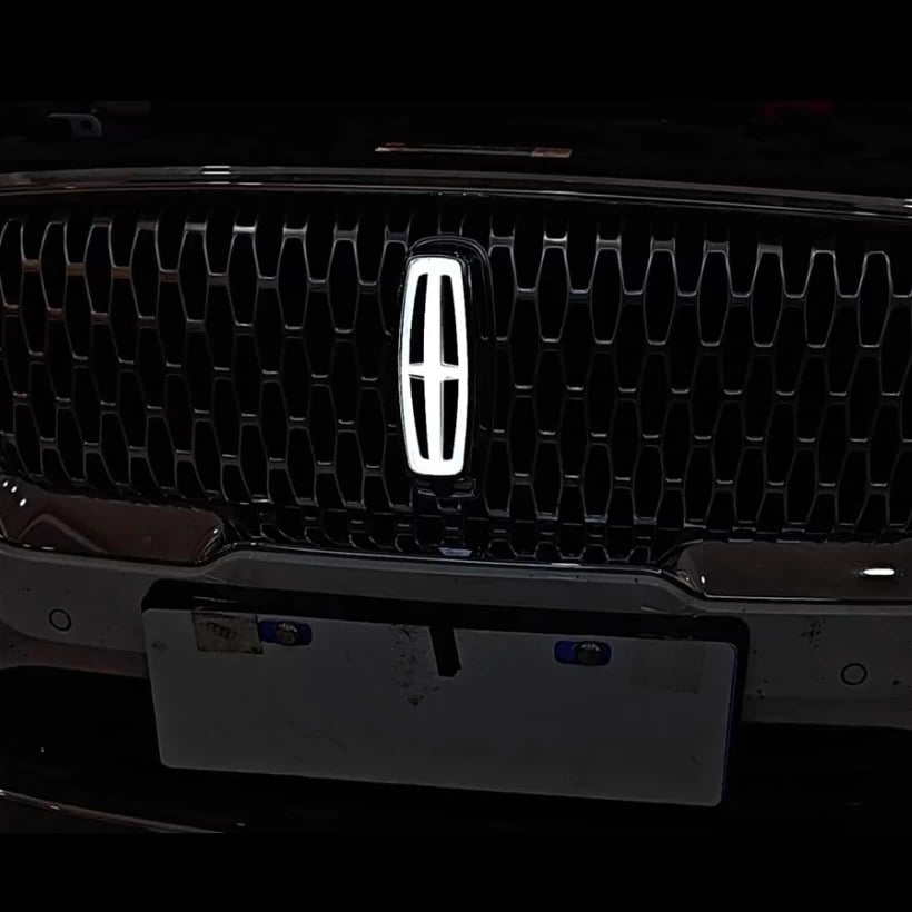 Lincoln Emblem Front Grille LED Dynamic Crystal Illuminated Logo-3