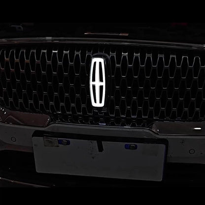 Lincoln Emblem Front Grille LED Dynamic Crystal Illuminated Logo-3