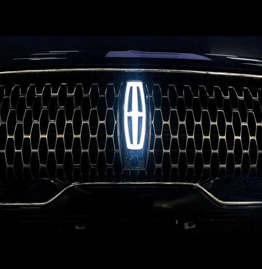 Lincoln Emblem Front Grille LED Dynamic Crystal Illuminated Logo-0
