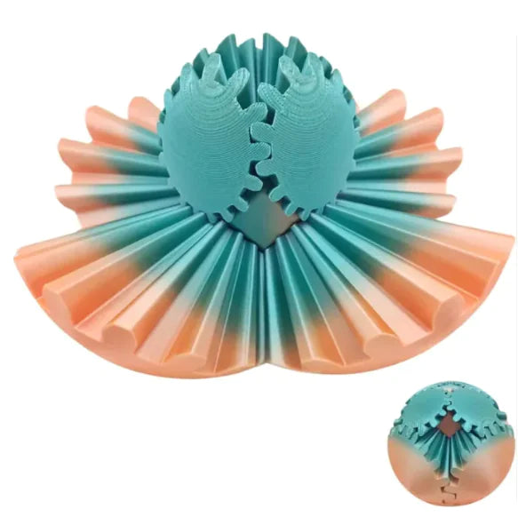 3D Printing Gear Ball Rotation