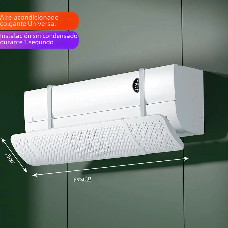 Universal Wall-Mounted Air Conditioner Deflector Shield