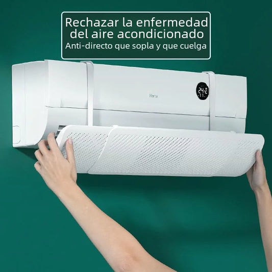 Universal Wall-Mounted Air Conditioner Deflector Shield