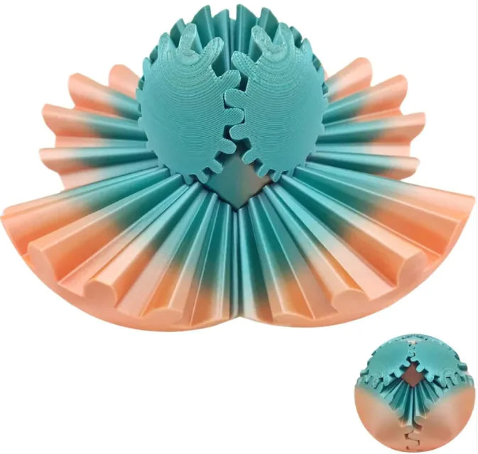 3D Printing Gear Ball Rotation