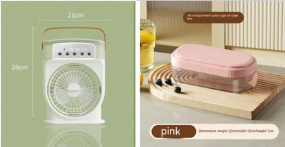 Portable USB Air Conditioner & Cooling Fan